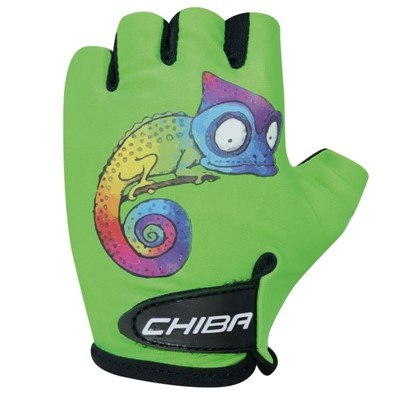 CHIBA rękawiczki COOL KIDS zielony kameleon M