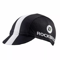 Rockbros czapeczka kolarska czarno-biała