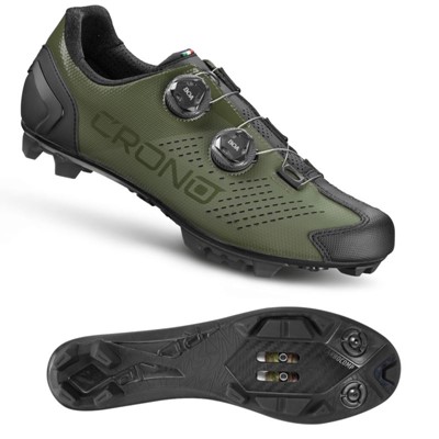 CRONO buty MTB CX-2-22 zielone 42 kompozyt