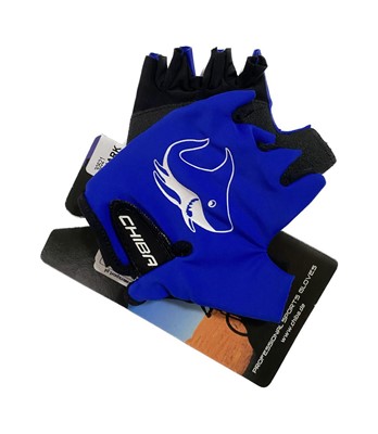 Chiba rękawiczki dziecięce Rekin niebieskie L