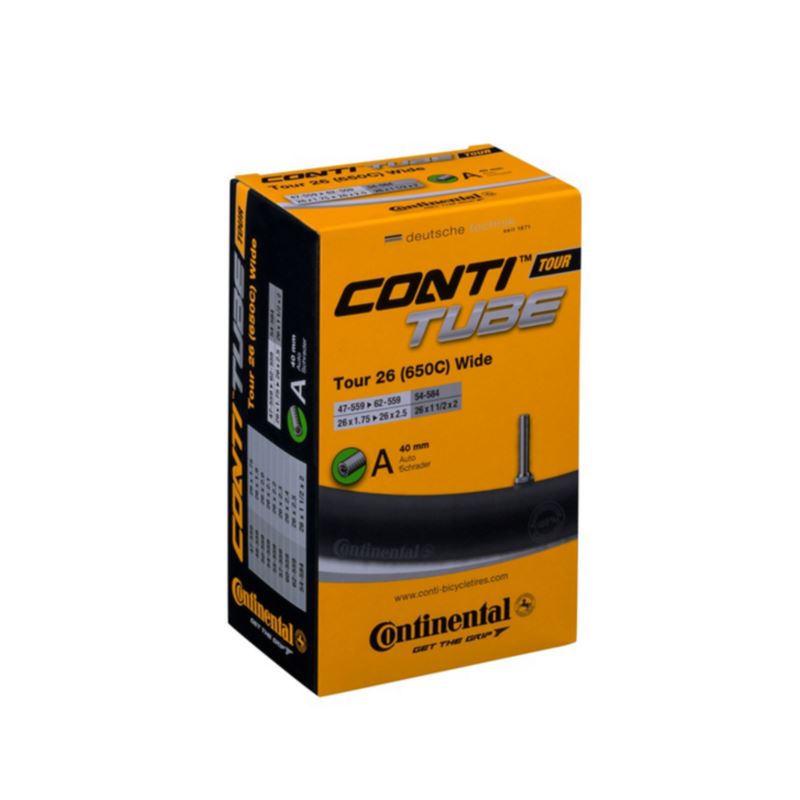 CONTINENTAL dętka TOUR26 WIDE 47/62-559 AV40 mm