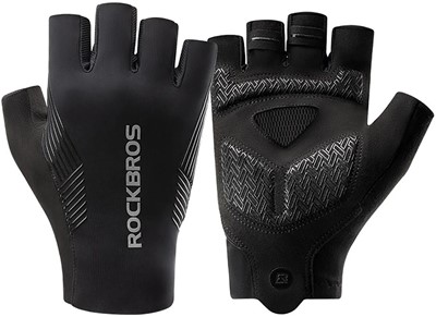 Rękawiczki rowerowe Rockbros czarne rozmiar L