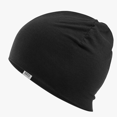 Rockbros czapka sportowa z dodatkiem wełny czarna