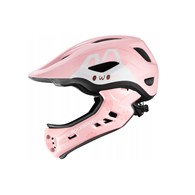 Rockbros kask rowerowy dziecięcy 48-52cm różowy