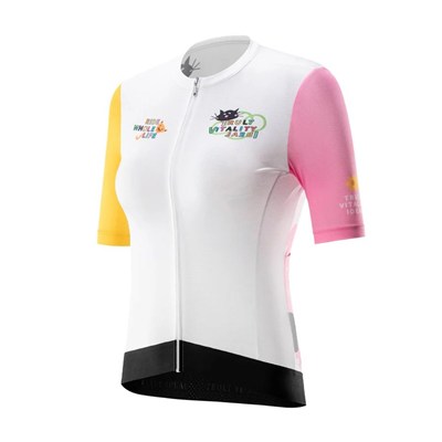 Rockbros damska koszulka rowerowa kolorowa XL